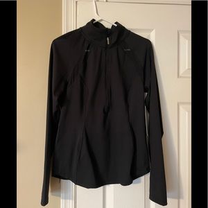 NWT Fitted Half Zip Yoga Jacket
